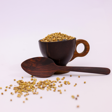 Coriander Seeds (Whole) - PushtiOrganics Coriander Seeds (Whole) - PushtiOrganics