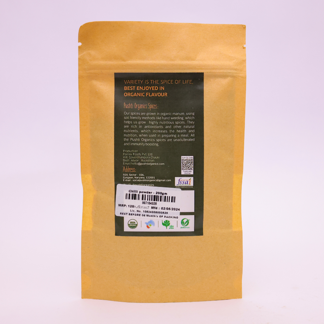 Chilli Powder - PushtiOrganics Chilli Powder - PushtiOrganics
