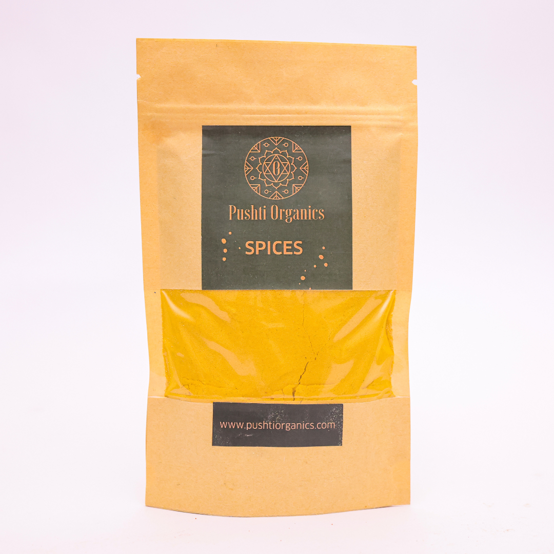 Turmeric Powder - PushtiOrganics Turmeric Powder - PushtiOrganics