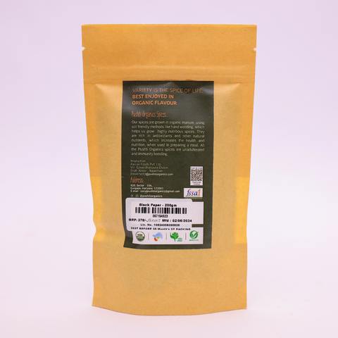 Black Pepper Whole - PushtiOrganics Black Pepper Whole - PushtiOrganics