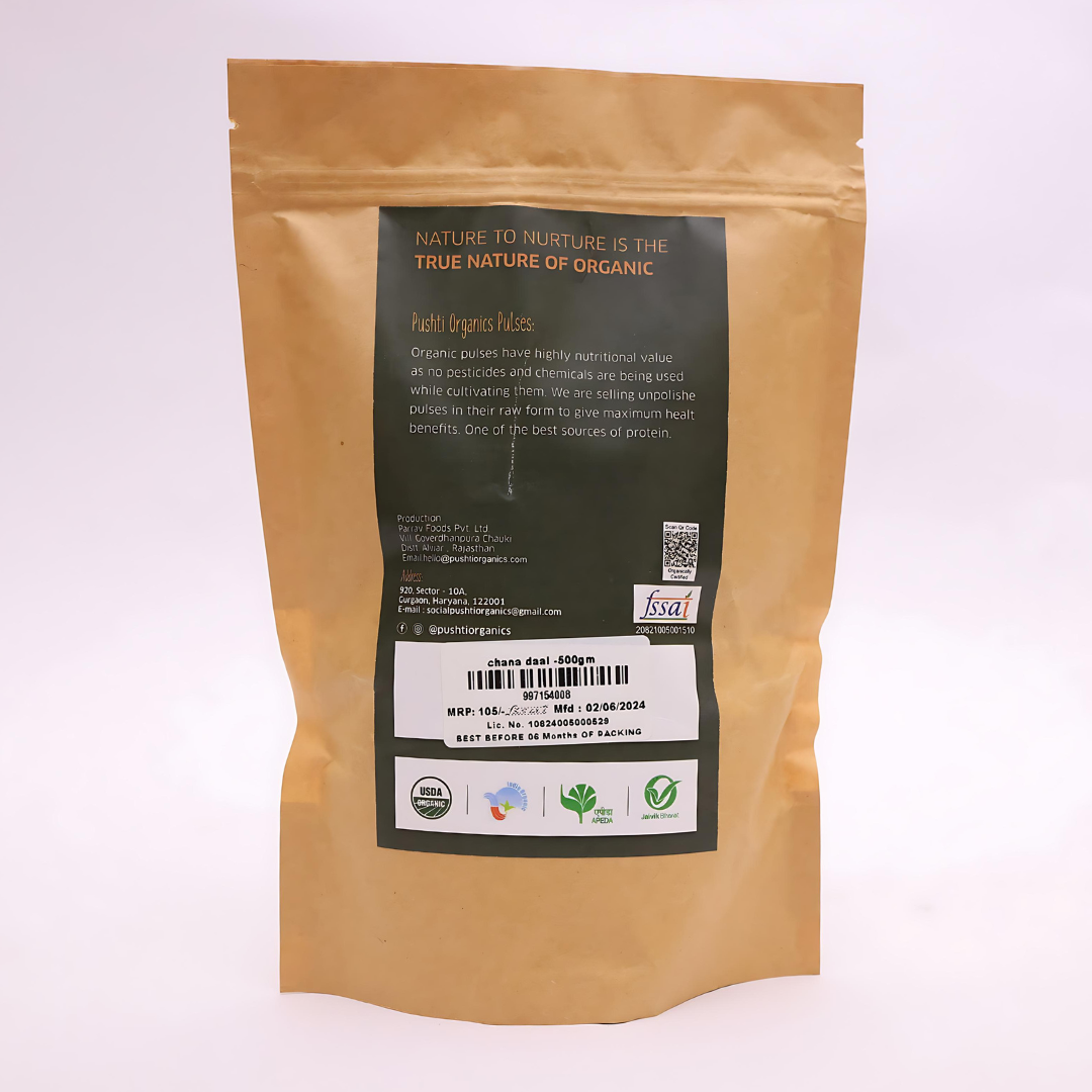 Chana Daal - PushtiOrganics Chana Daal - PushtiOrganics