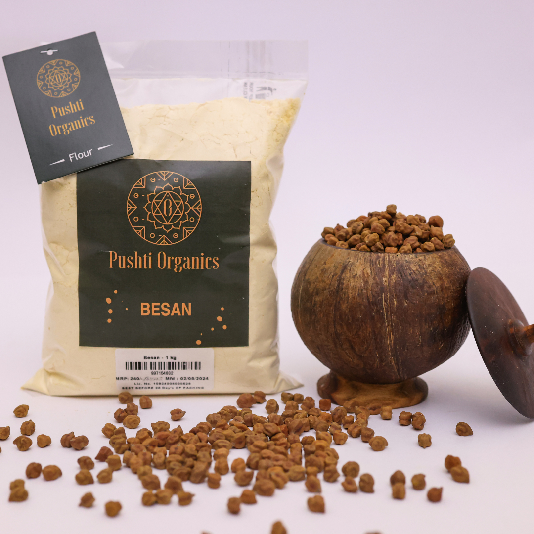 Besan - PushtiOrganics Besan - PushtiOrganics