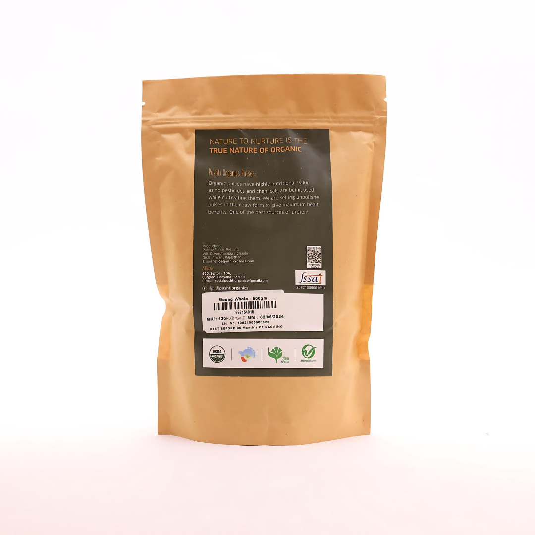 Moong whole - PushtiOrganics Moong whole - PushtiOrganics