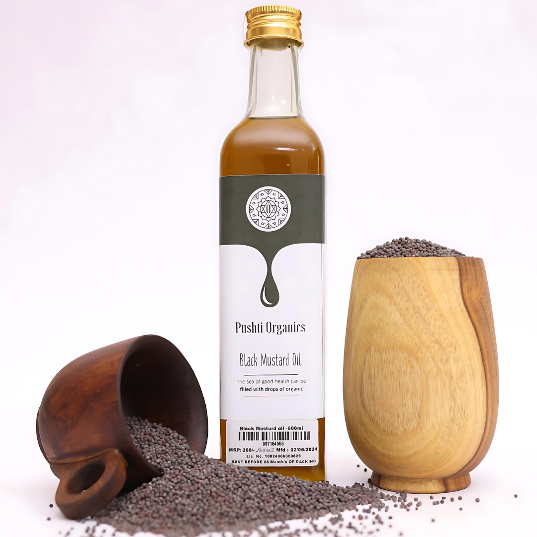 Mustard Oil - PushtiOrganics Mustard Oil - PushtiOrganics