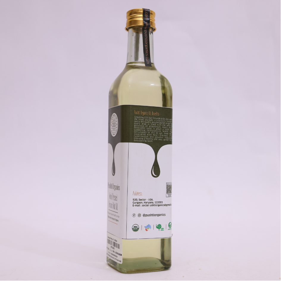 Ground Nut Oil - PushtiOrganics Ground Nut Oil - PushtiOrganics