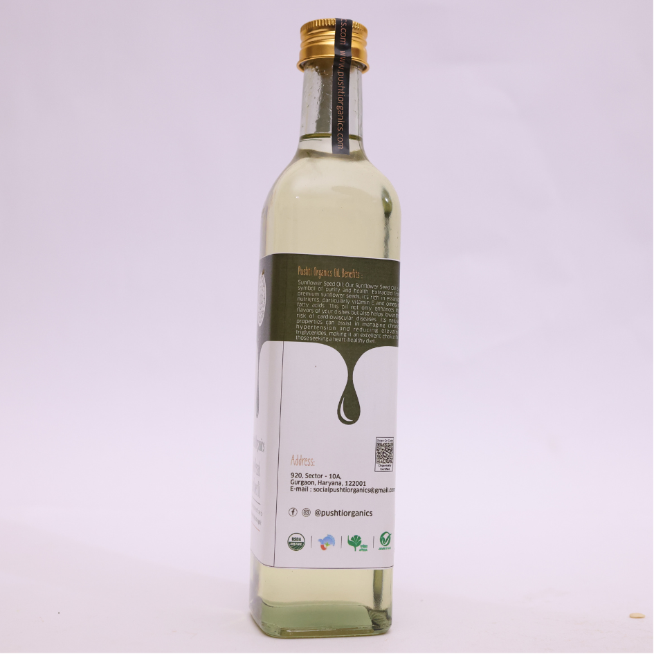 Sunflower Oil - PushtiOrganics Sunflower Oil - PushtiOrganics