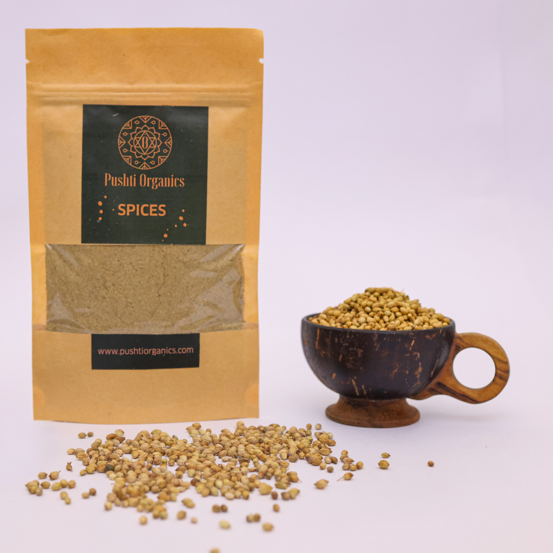 Coriander Powder - PushtiOrganics Coriander Powder - PushtiOrganics