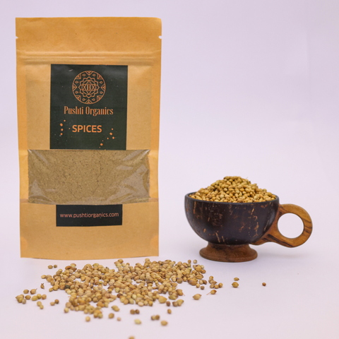 Coriander Powder - PushtiOrganics Coriander Powder - PushtiOrganics