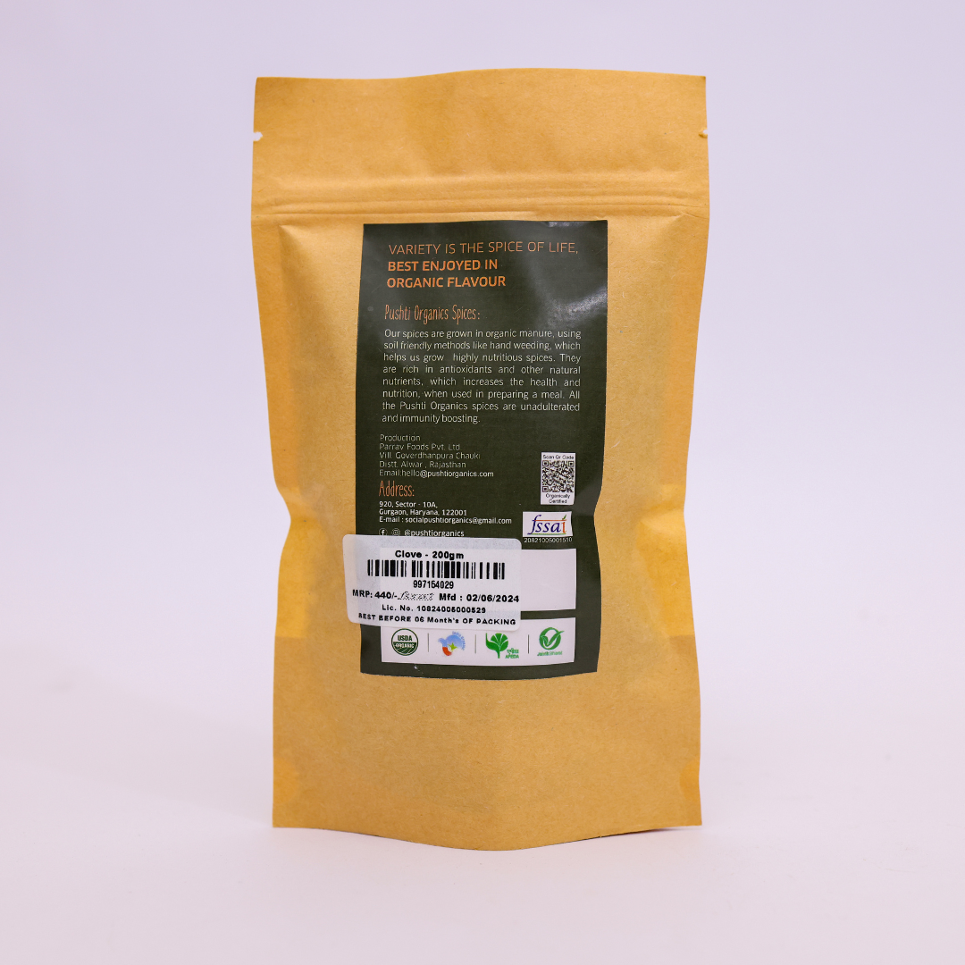 Clove Whole - PushtiOrganics Clove Whole - PushtiOrganics