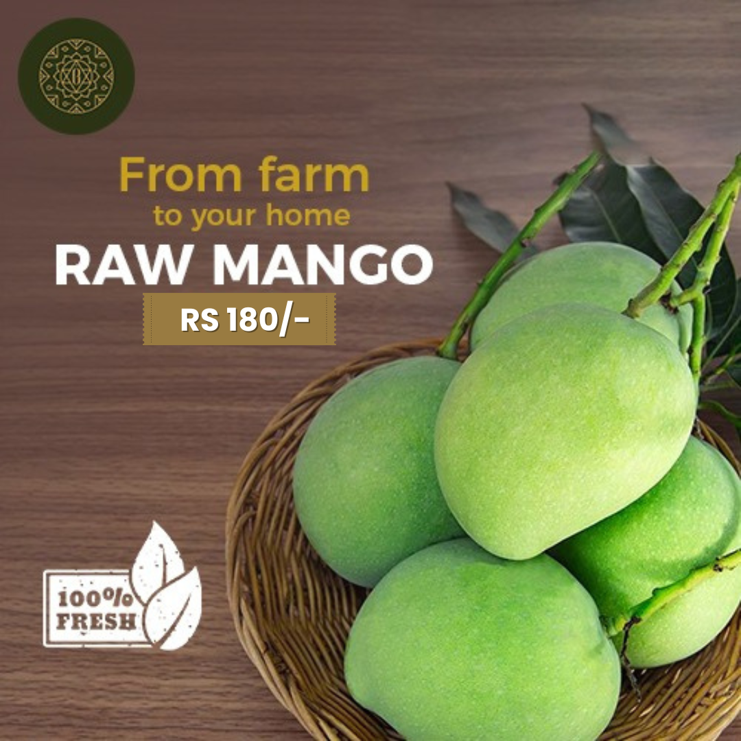 RAW MANGO - PushtiOrganics RAW MANGO - PushtiOrganics