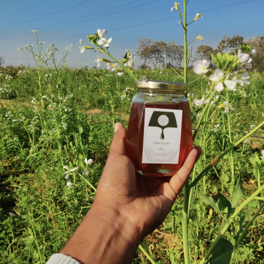 Small Bee Honey/1 Kg - PushtiOrganics