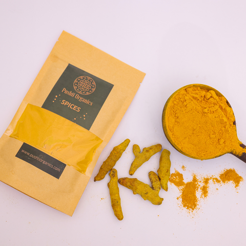 Turmeric Powder - PushtiOrganics