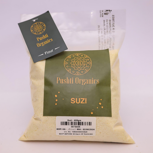 Suji (semolina)/1 Kg - PushtiOrganics