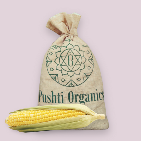 Corn Flour - PushtiOrganics