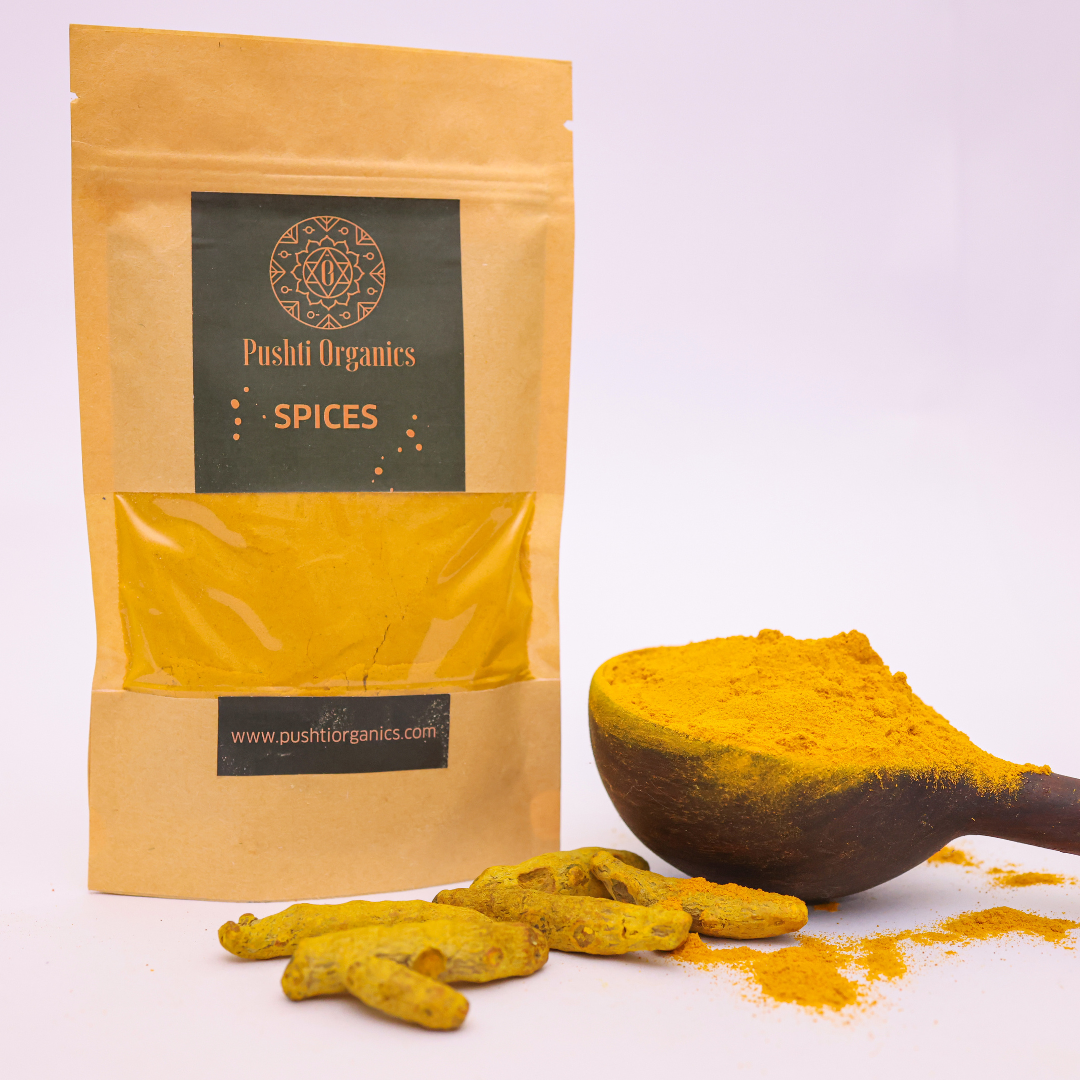 Turmeric Powder - PushtiOrganics