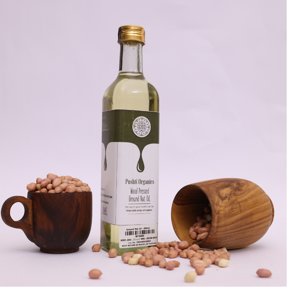 Ground Nut Oil - PushtiOrganics