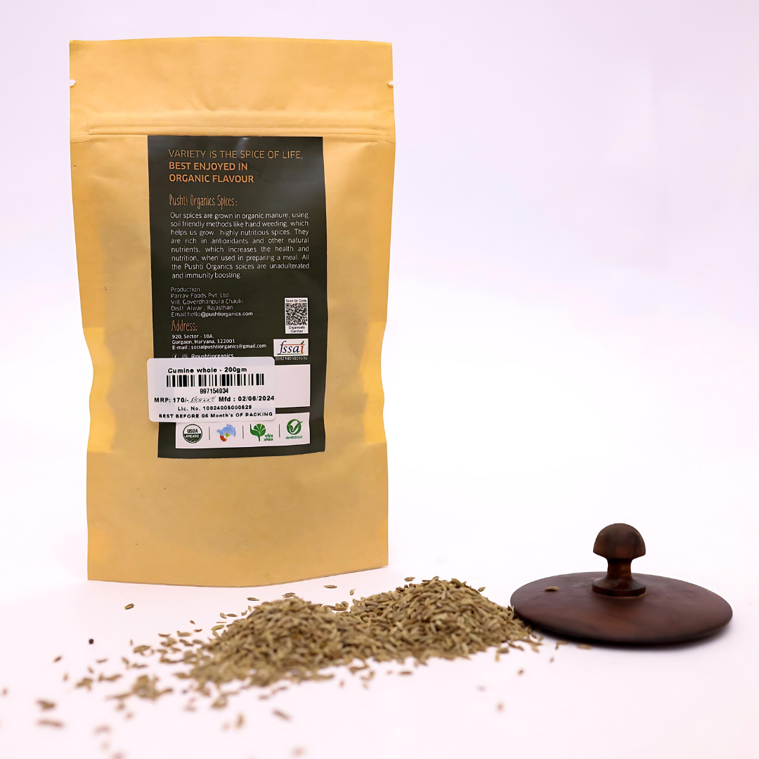 Cumin whole - PushtiOrganics