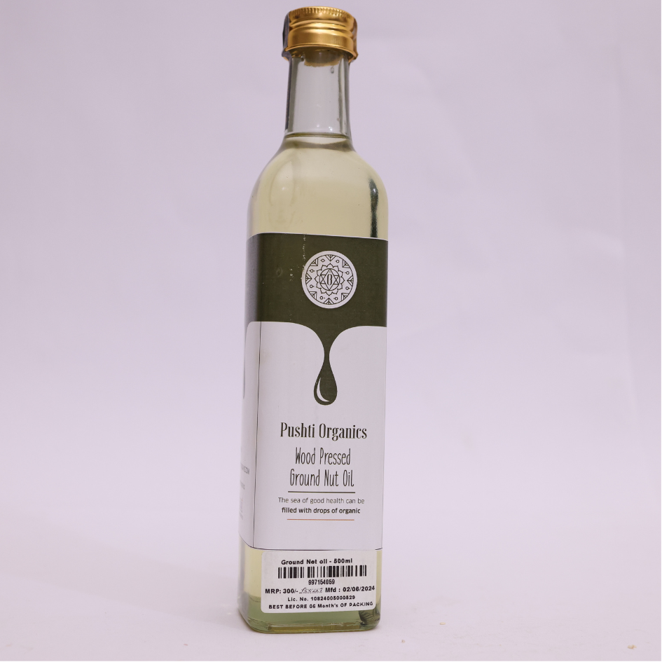 Ground Nut Oil - PushtiOrganics