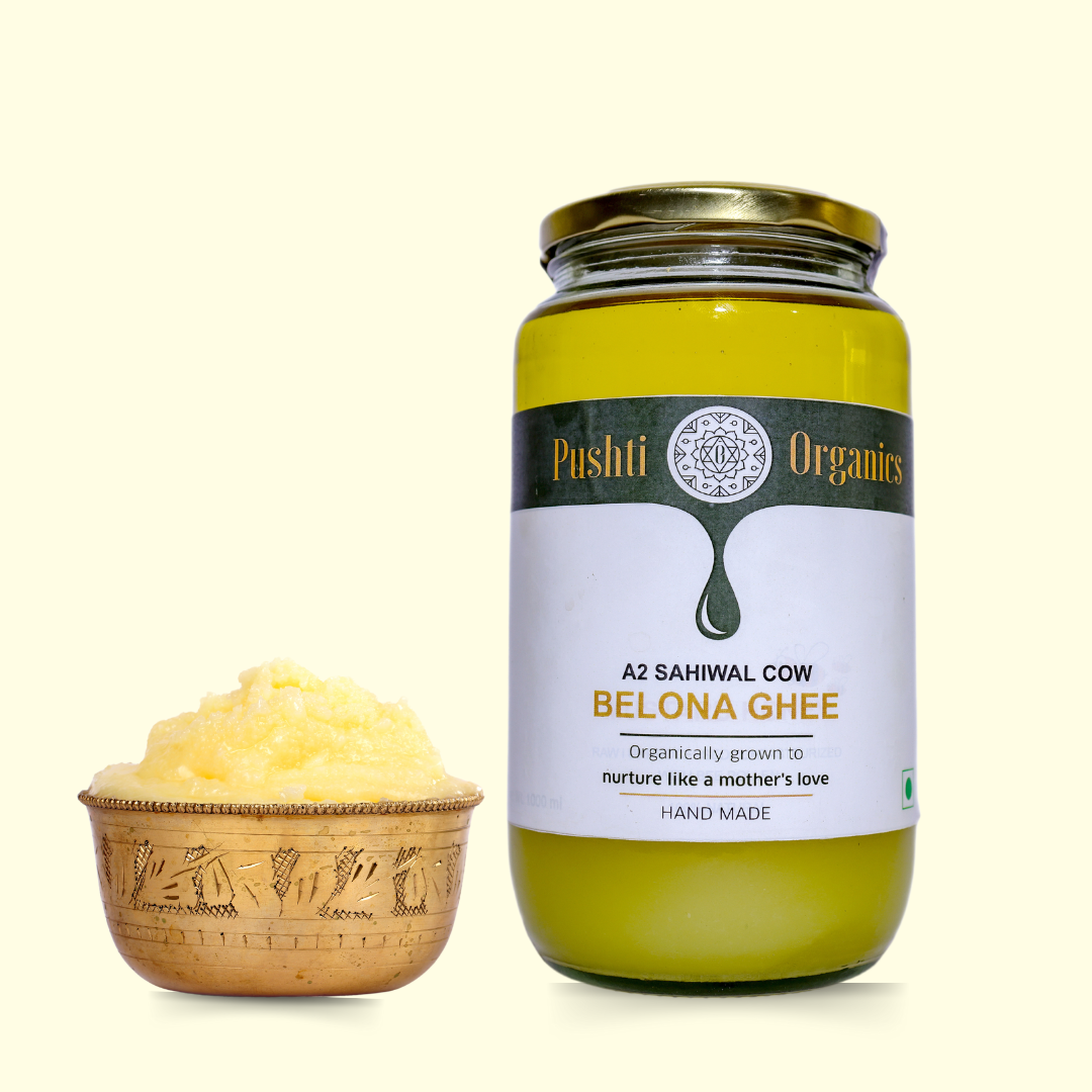 A2 Ghee (Desi Sahiwal Cow Ghee) - PushtiOrganics