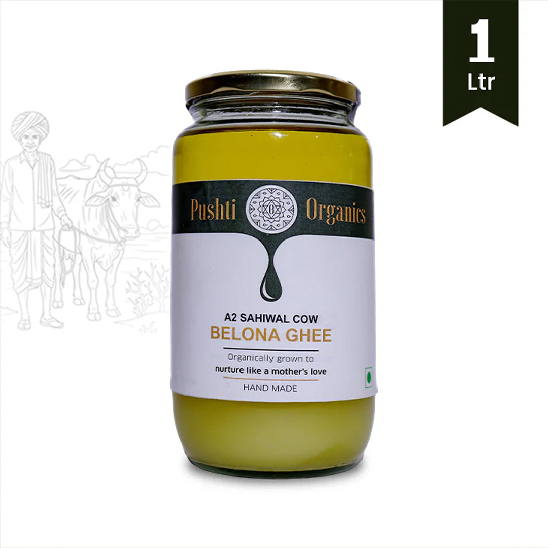 A2 Sahiwal Cow Belona Ghee 1 Litre Pack