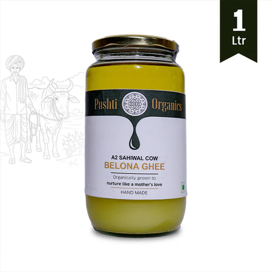 A2 Sahiwal Cow Belona Ghee 1 Litre Pack