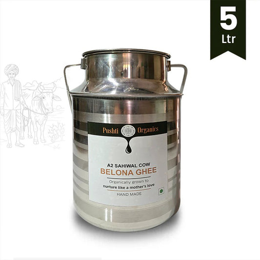A2 Sahiwal Cow Belona Ghee  5 Litre Pack