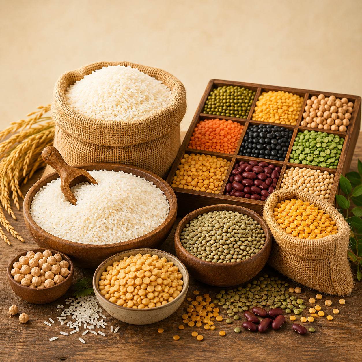 Rice & Pulses