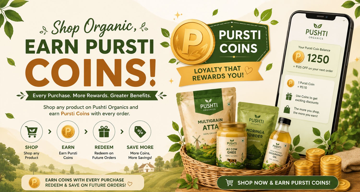 Pushti Organics promo