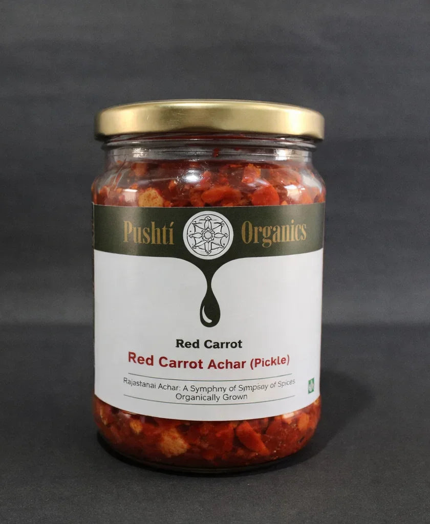 Red Carrot Achar (Pickle)