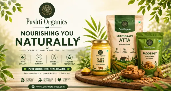 Pushti Organics promo